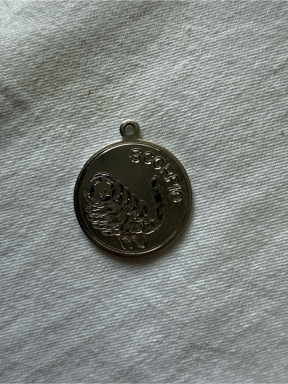 Vintage Sterling Silver Scorpio Charm